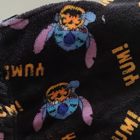 Disney Stitch Fleece Open Fly Pajama Pants size XL - Picture 4 of 9